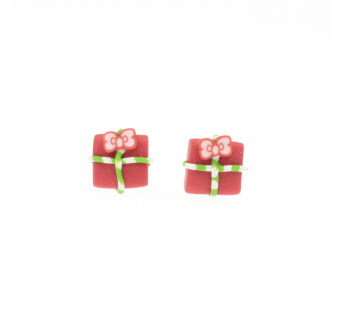 Kolczyki prezenty sztyfty - Biżuteria Świąteczna dla dzieci - sklep