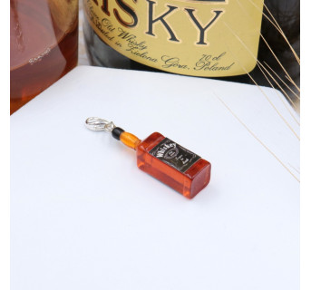 Charms Whisky - przywieszka do bransoletki w kształcie butelki Whiskey