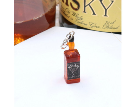 Charms Whisky - przywieszka do bransoletki w kształcie butelki Whiskey