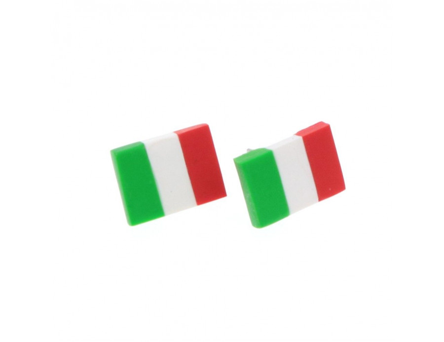 Kolczyki Flaga Włoch