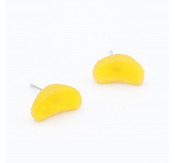 Kolczyki dla dzieci - owoce mandarynki