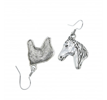 Kolczyki z koniem - biżuteria jeździecka - sklep internetowy